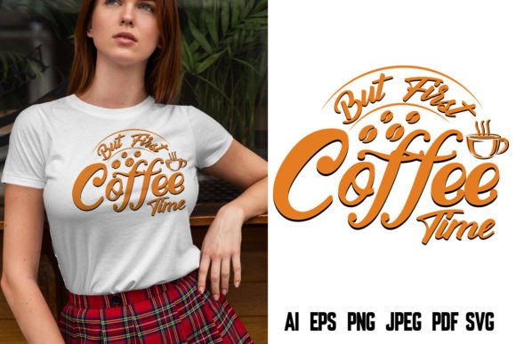 Coffee T-Shirts Design: Vector Graphics for Your Brand