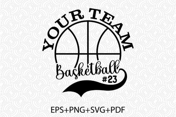Elevate Your Sports Brand with the #23 Graphic Tee Design