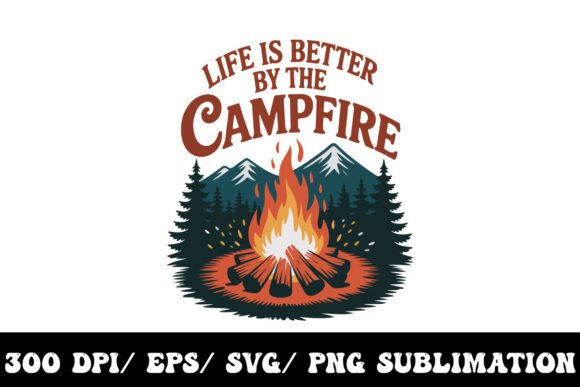 Life is Better with Campinge: A Graphic for Outdoor Enthusiasts