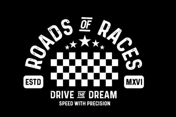 Road Race Graphic Tee Design: Fuel Your Streetwear Brand