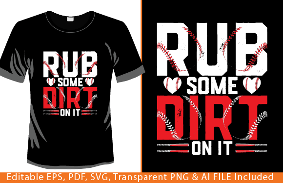 Rub Some Dirt on It Baseball Graphic Cut: A Designer's Guide