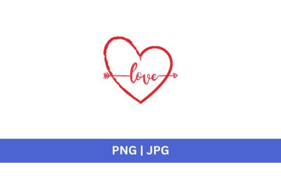 Valentine Love Graphic: Instant SVG for Creative Projects